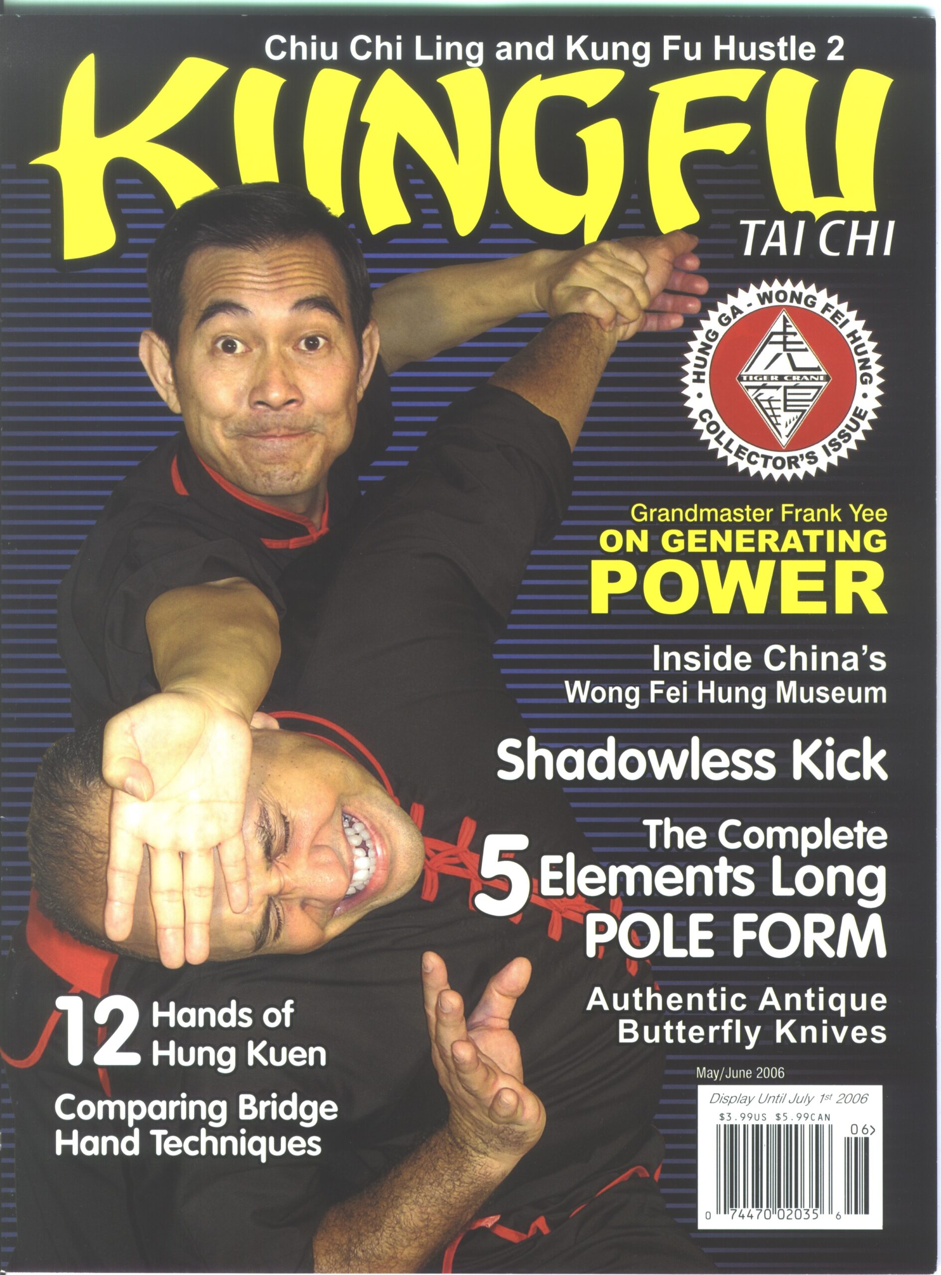 Kung Fu Tai Chi Sifu and Pedro cover