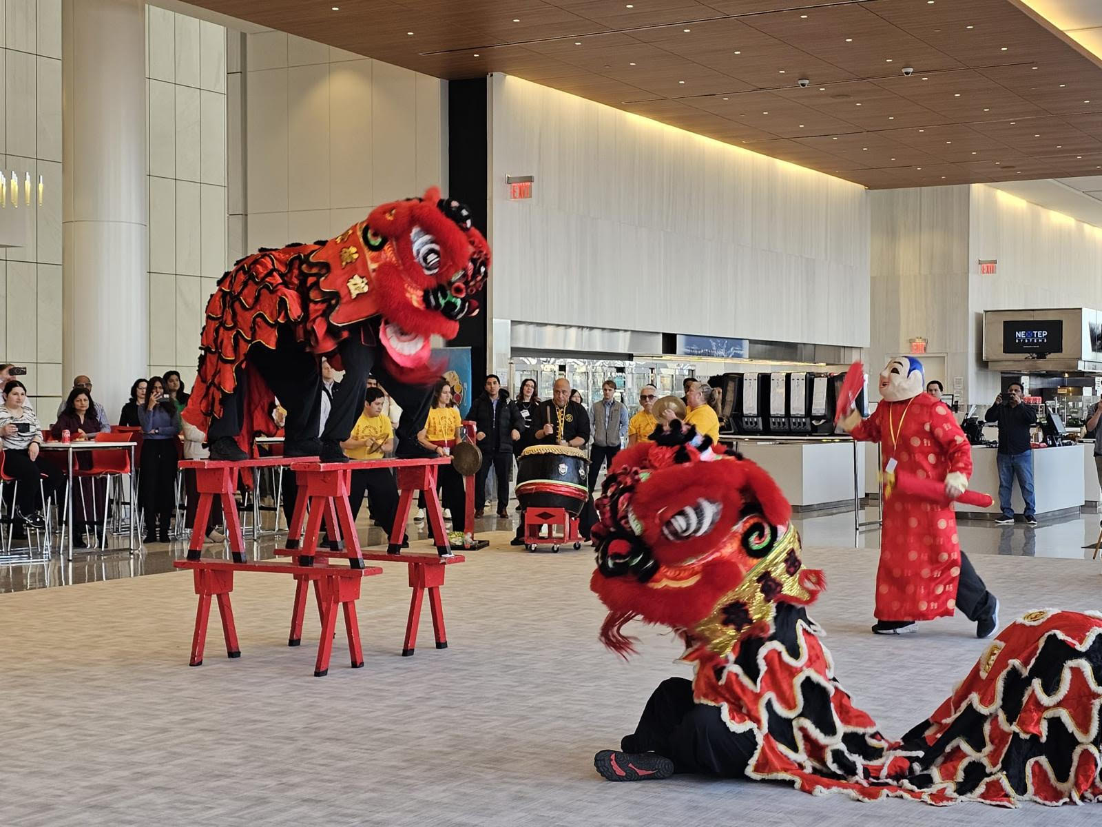 lion dance Prudential 2025